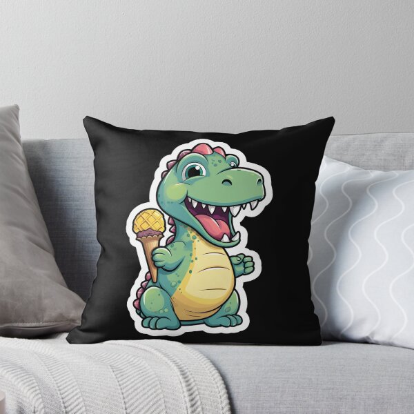 Item preview, Dino Eats Ice designed and sold by titanosdesign.