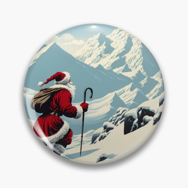 Item preview, Christmas Santa Claus In Mountain designed and sold by DSoriaDesign.