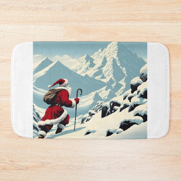 Item preview, Christmas Santa Claus In Mountain designed and sold by DSoriaDesign.