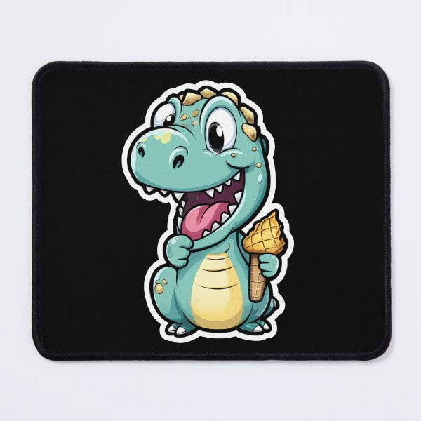Item preview, Dino Eats Ice designed and sold by titanosdesign.