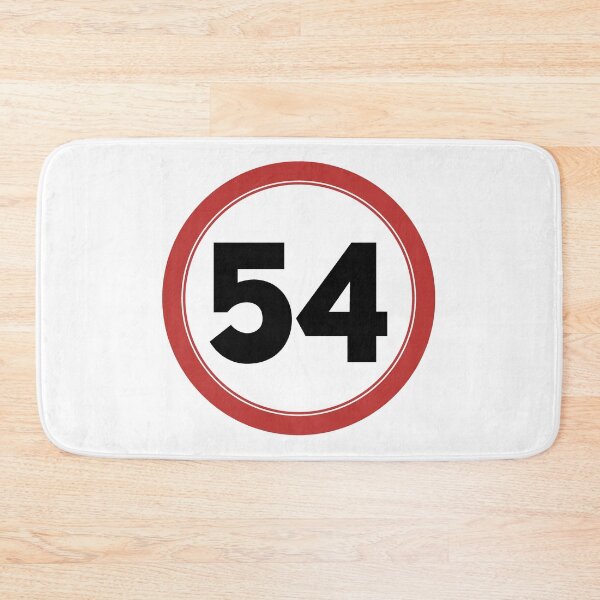 Item preview, Speed limit 54, happy 54th birthday designed and sold by Wolagno.