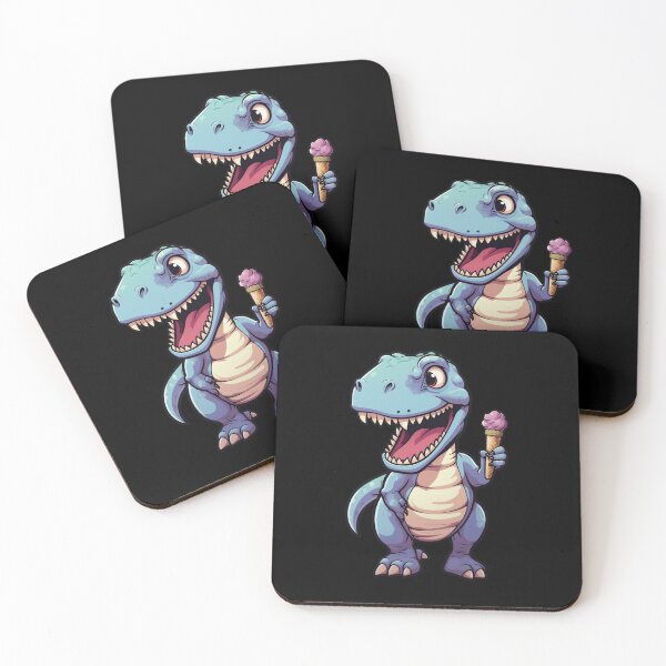 Item preview, Dino Eats Ice designed and sold by titanosdesign.