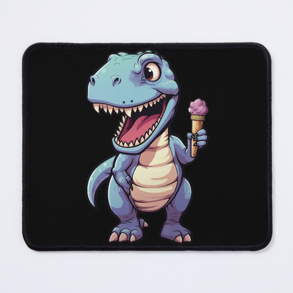 Item preview, Dino Eats Ice designed and sold by titanosdesign.
