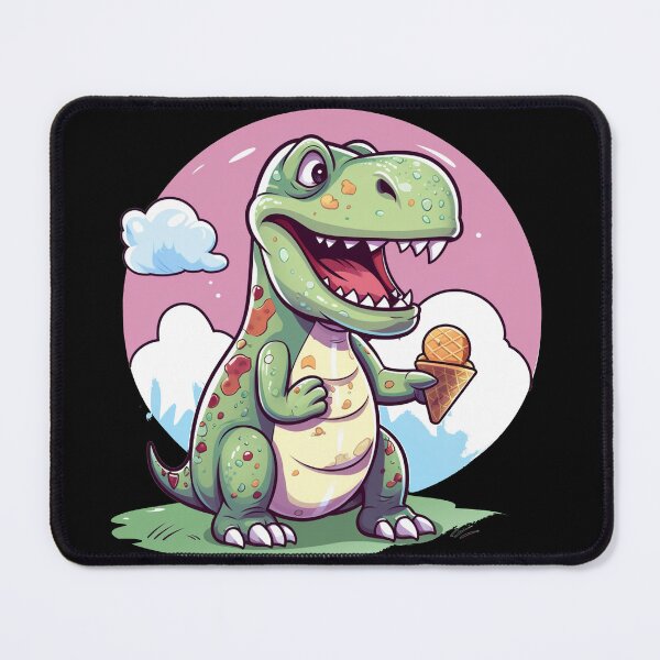 Item preview, Dino Eats Ice designed and sold by titanosdesign.