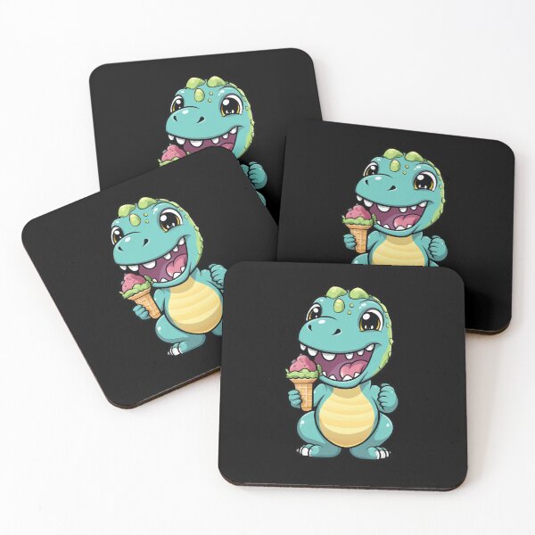 Item preview, Dino Eats Ice designed and sold by titanosdesign.
