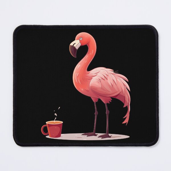 Item preview, Flamingo Drinks Coffee designed and sold by titanosdesign.