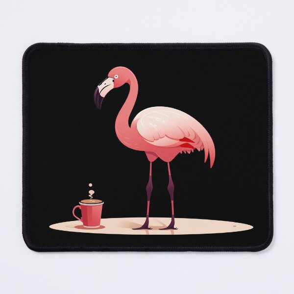 Item preview, Flamingo Drinks Coffee designed and sold by titanosdesign.