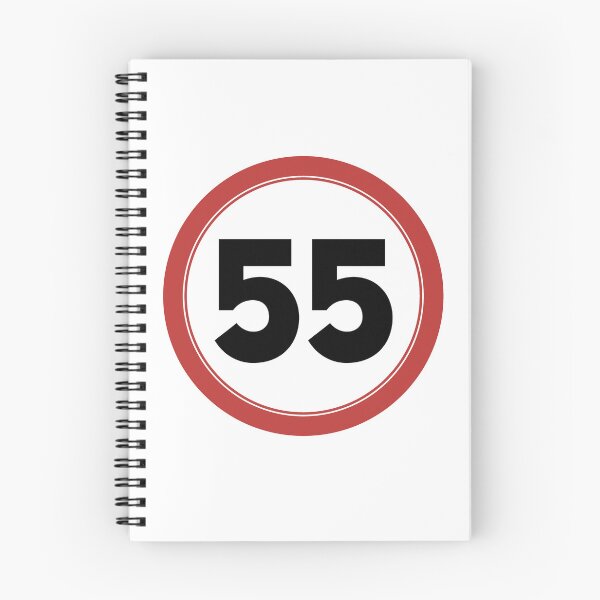 Item preview, Speed limit 55, happy 55th birthday designed and sold by Wolagno.