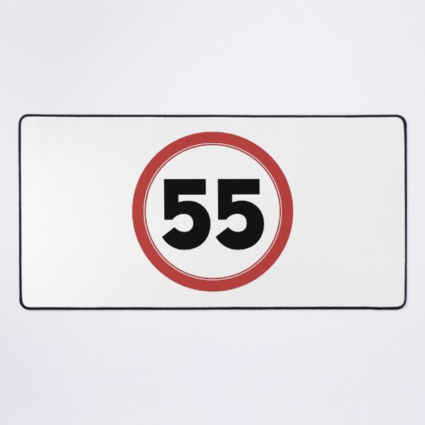 Item preview, Speed limit 55, happy 55th birthday designed and sold by Wolagno.