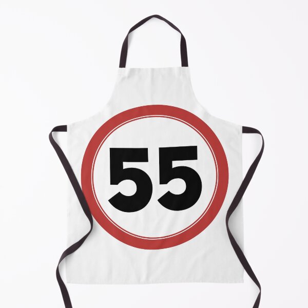 Item preview, Speed limit 55, happy 55th birthday designed and sold by Wolagno.