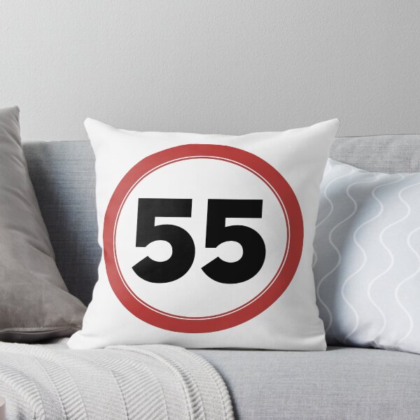 Item preview, Speed limit 55, happy 55th birthday designed and sold by Wolagno.