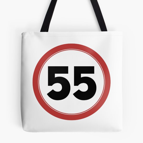 Artikelvorschau, Tempolimit bei Tempo 55, alles Gute zum 55. Geburtstag entworfen und verkauft von Wolagno.