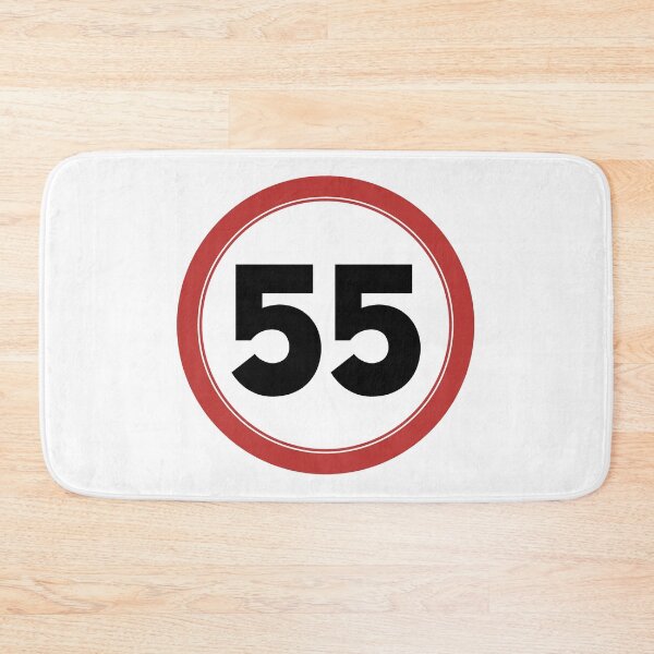 Item preview, Speed limit 55, happy 55th birthday designed and sold by Wolagno.