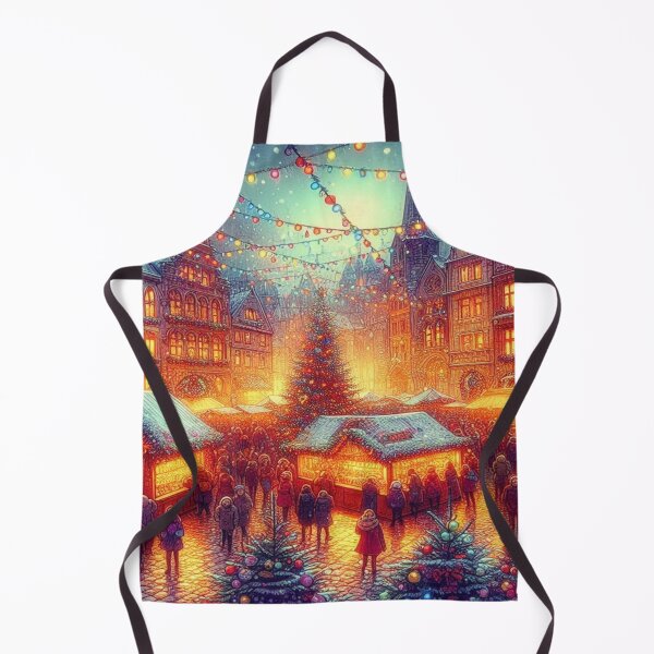 Item preview, Experience the magical Christmas market in digital art style, crafts and festive atmosphere for the whole family designed and sold by FotoworldEdel.