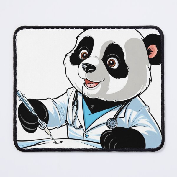 Item preview, Panda doctor designed and sold by MessOnClothes.