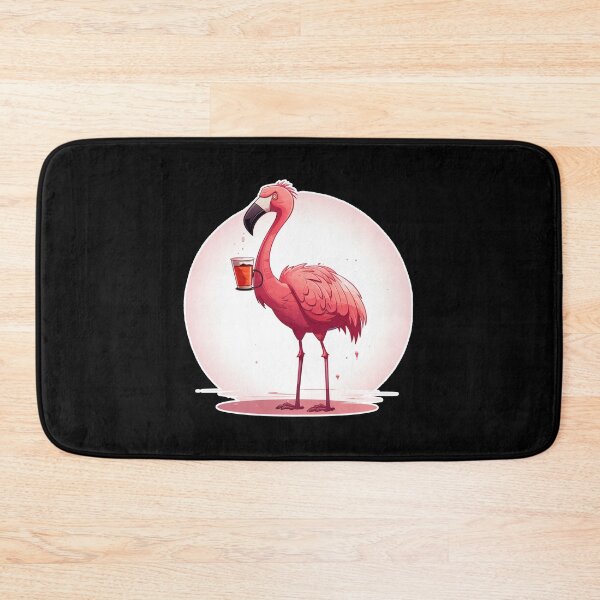 Item preview, Flamingo Drinks Coffee designed and sold by titanosdesign.