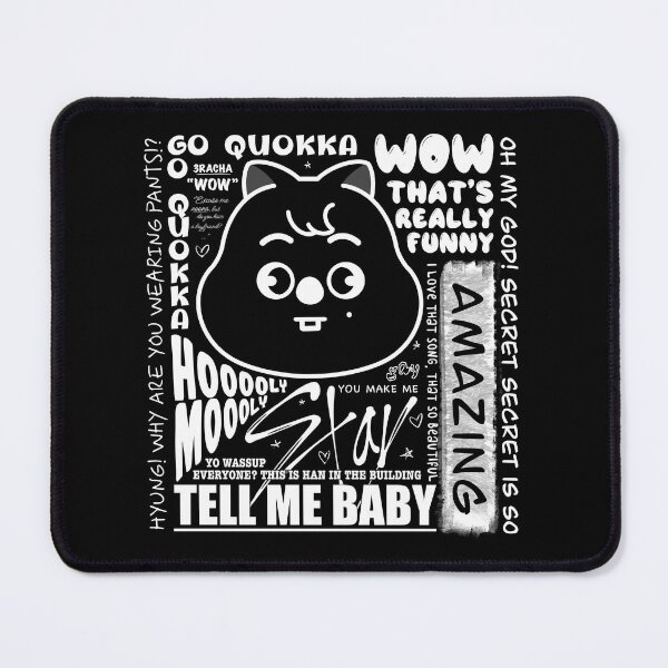 Item preview, Print Han Jisung memes stray kids quokka designed and sold by PrintStay.