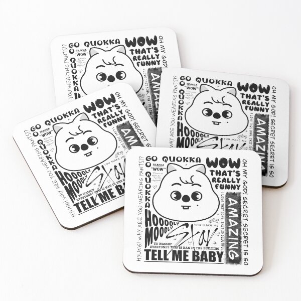 Item preview, Print Han Jisung memes stray kids quokka designed and sold by PrintStay.