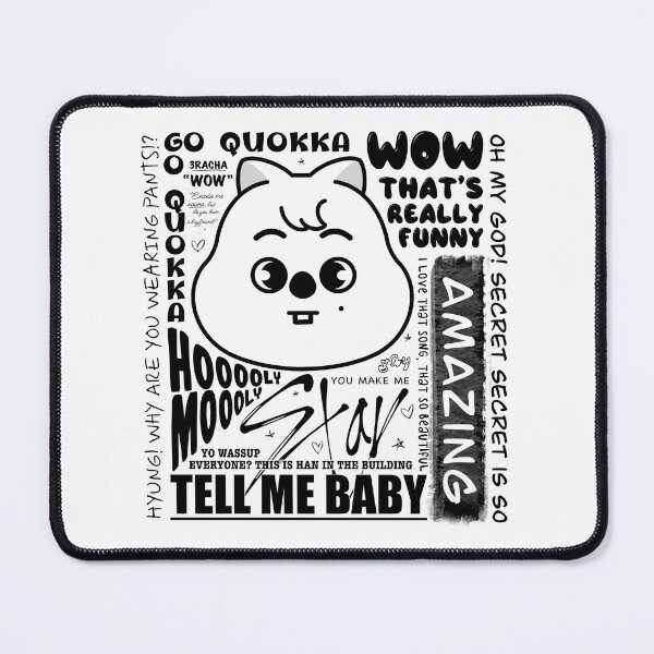 Item preview, Print Han Jisung memes stray kids quokka designed and sold by PrintStay.