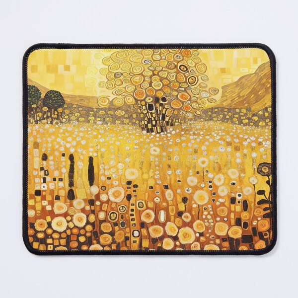 Item preview, Gustav Klimt Gold Garden designed and sold by maniacfitness.