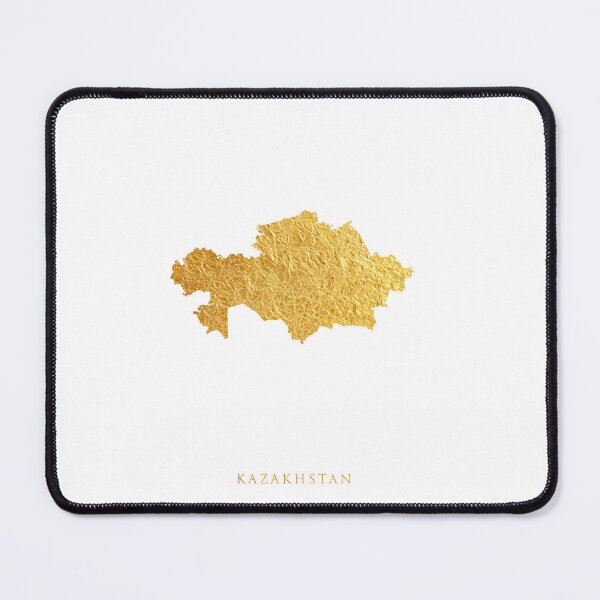 Item preview, Kazakhstan Gold Map designed and sold by ArtPrints.