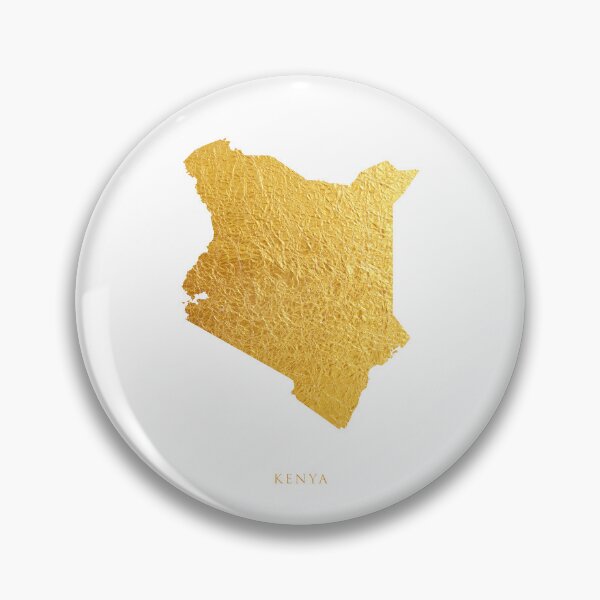 Item preview, Kenya Gold Map designed and sold by ArtPrints.