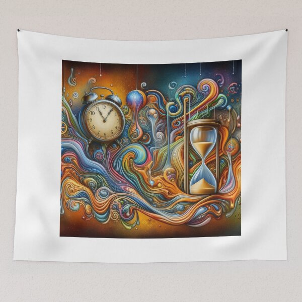 Item preview, Abstract Clock & House Glass designed and sold by kharatsuchita.