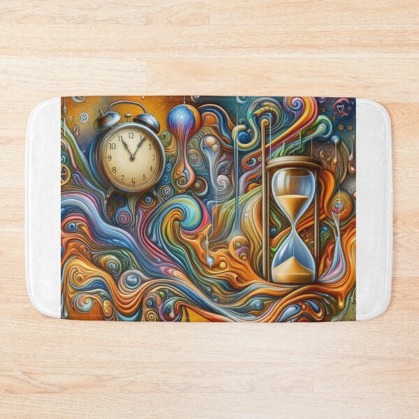 Item preview, Abstract Clock & House Glass designed and sold by kharatsuchita.