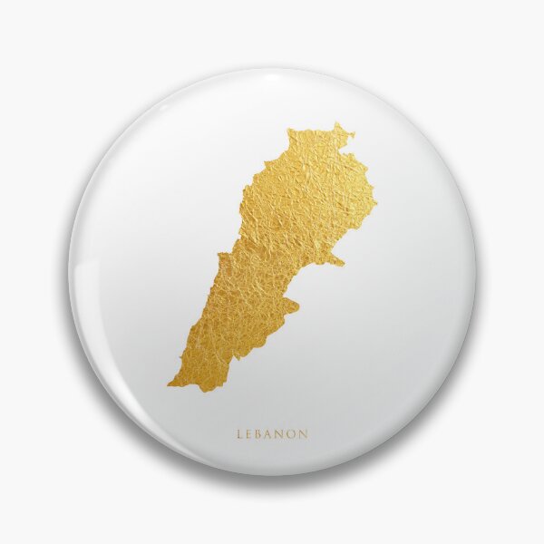 Item preview, Lebanon Gold Map designed and sold by ArtPrints.