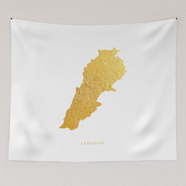 Item preview, Lebanon Gold Map designed and sold by ArtPrints.