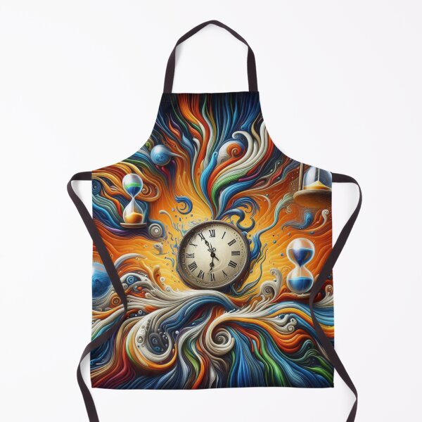 Item preview, Clock & Hour Glass Abstract designed and sold by kharatsuchita.