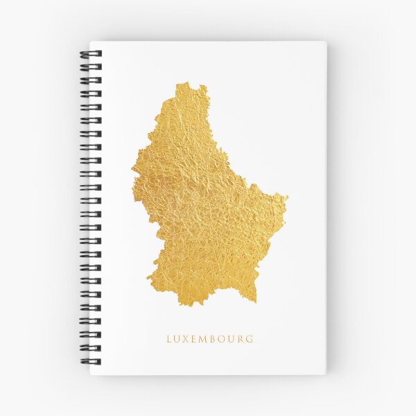 Item preview, Luxembourg Gold Map designed and sold by ArtPrints.