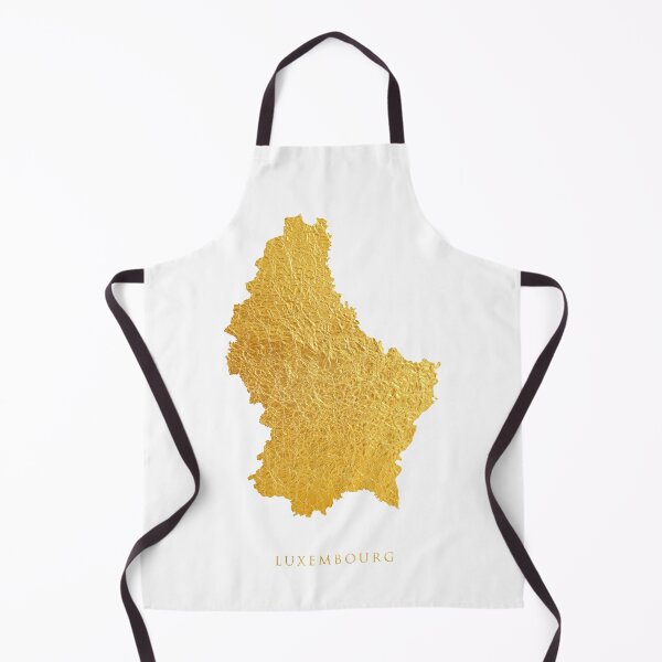 Item preview, Luxembourg Gold Map designed and sold by ArtPrints.