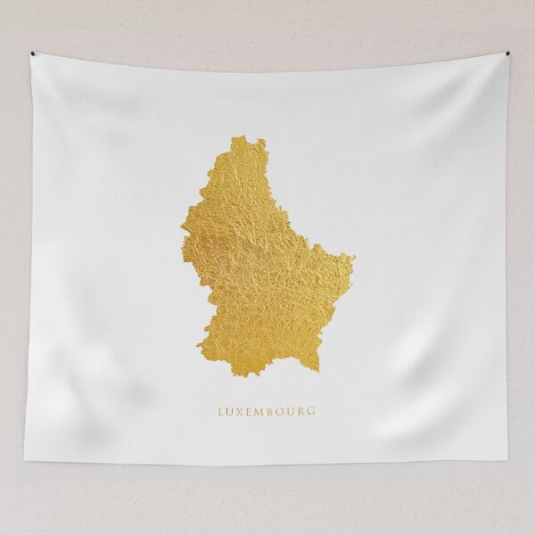 Item preview, Luxembourg Gold Map designed and sold by ArtPrints.
