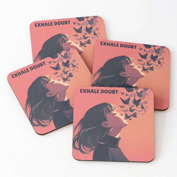 Item preview, INHALE COURAGE, EXHALE DOUBT. designed and sold by DariaSneg.