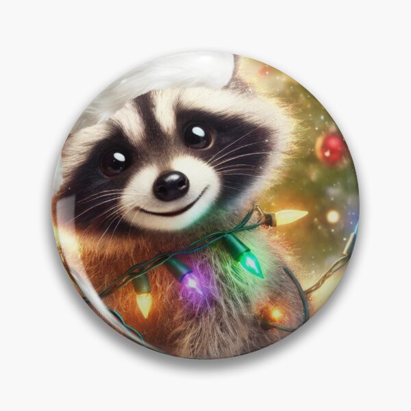 Item preview, Christmas Raccoon Start Being Good Now designed and sold by Flowrena.