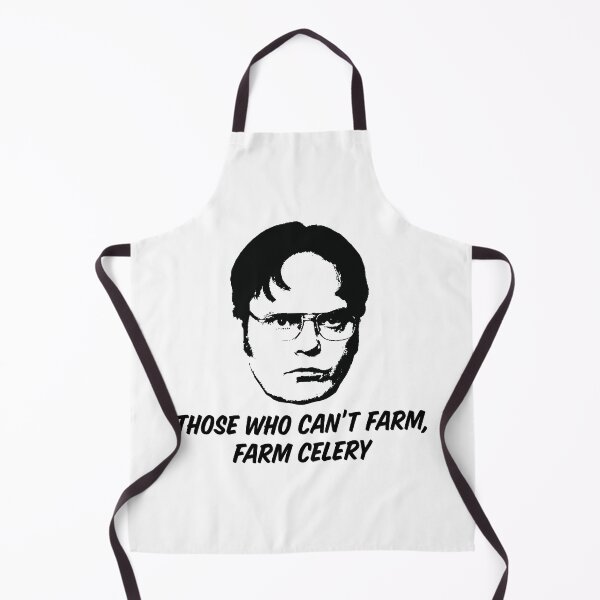 Item preview, Dwight Shrute — Those Who Can't Farm, Farm Celery designed and sold by ChickenFund.