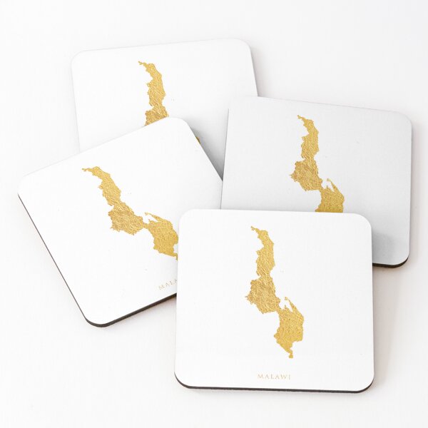 Item preview, Malawi Gold Map designed and sold by ArtPrints.