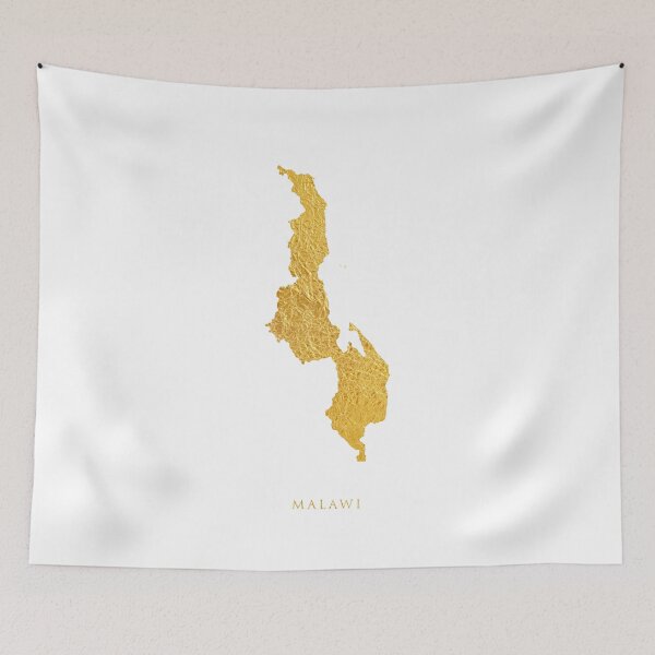 Item preview, Malawi Gold Map designed and sold by ArtPrints.