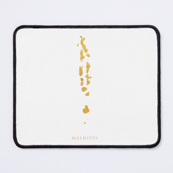 Item preview, Maldives Gold Map designed and sold by ArtPrints.