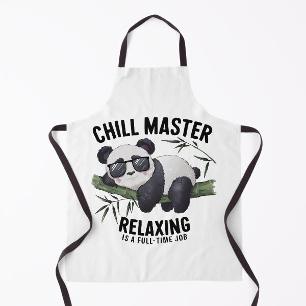 Item preview, Chill Master - Relaxing Panda designed and sold by StellarDreamer.