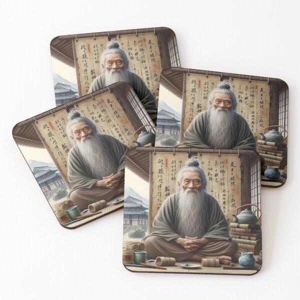 Item preview, Tranquil Wise Man in Meditation designed and sold by PandaTShirtShop.