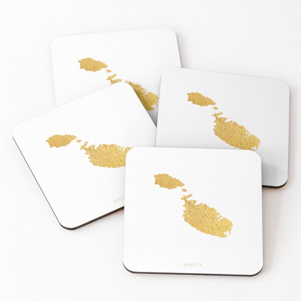 Item preview, Malta Gold Map designed and sold by ArtPrints.