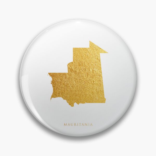 Item preview, Mauritania Gold Map designed and sold by ArtPrints.
