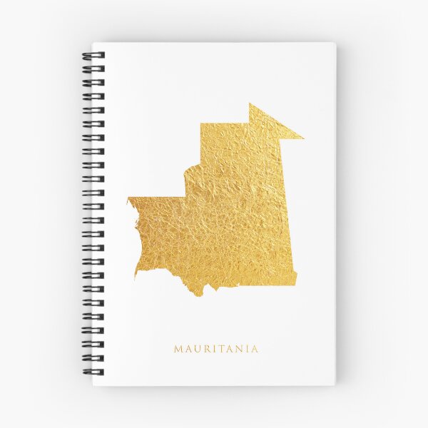 Item preview, Mauritania Gold Map designed and sold by ArtPrints.