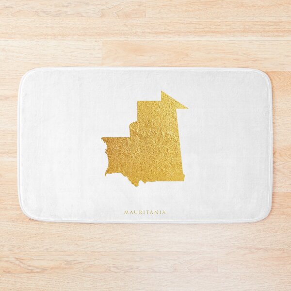Item preview, Mauritania Gold Map designed and sold by ArtPrints.