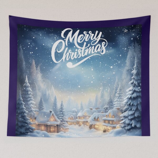 Item preview, Christmas Woodland Snow Village designed and sold by CreatedbyKandJ.