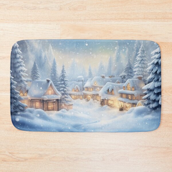 Item preview, Christmas Woodland Snow Village designed and sold by CreatedbyKandJ.