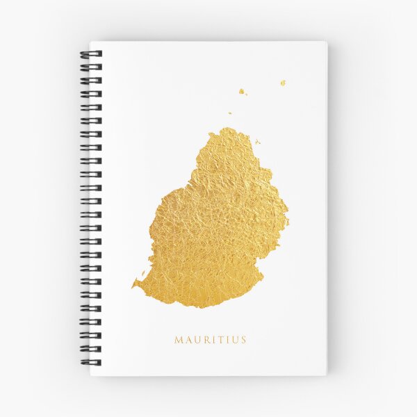 Item preview, Mauritius Gold Map designed and sold by ArtPrints.