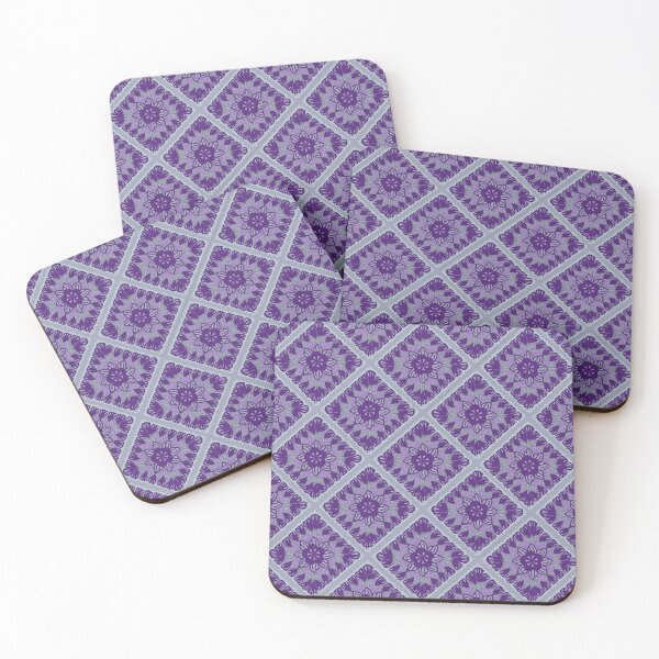 Item preview, Crochet Granny Squares Seamless Print. Floral Tile Pattern designed and sold by gloriamelrose.
